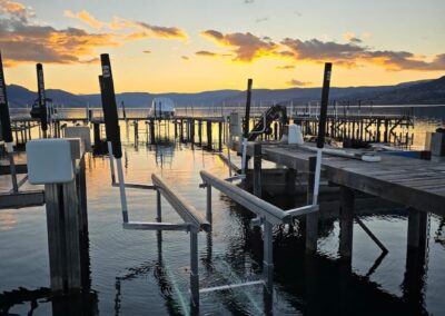 10k hydraulic boat lift 10