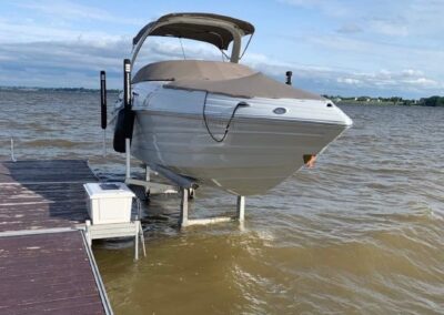 10k hydraulic boat lift 15