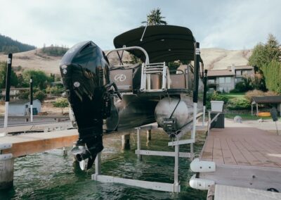 6k hydraulic boat lift3