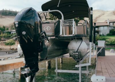6k hydraulic boat lift4