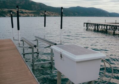 6k hydraulic boat lift8