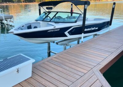 8k hydraulic boat lift10