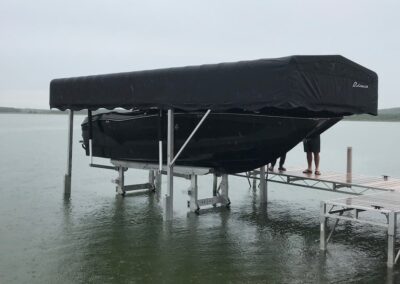 8k hydraulic boat lift7